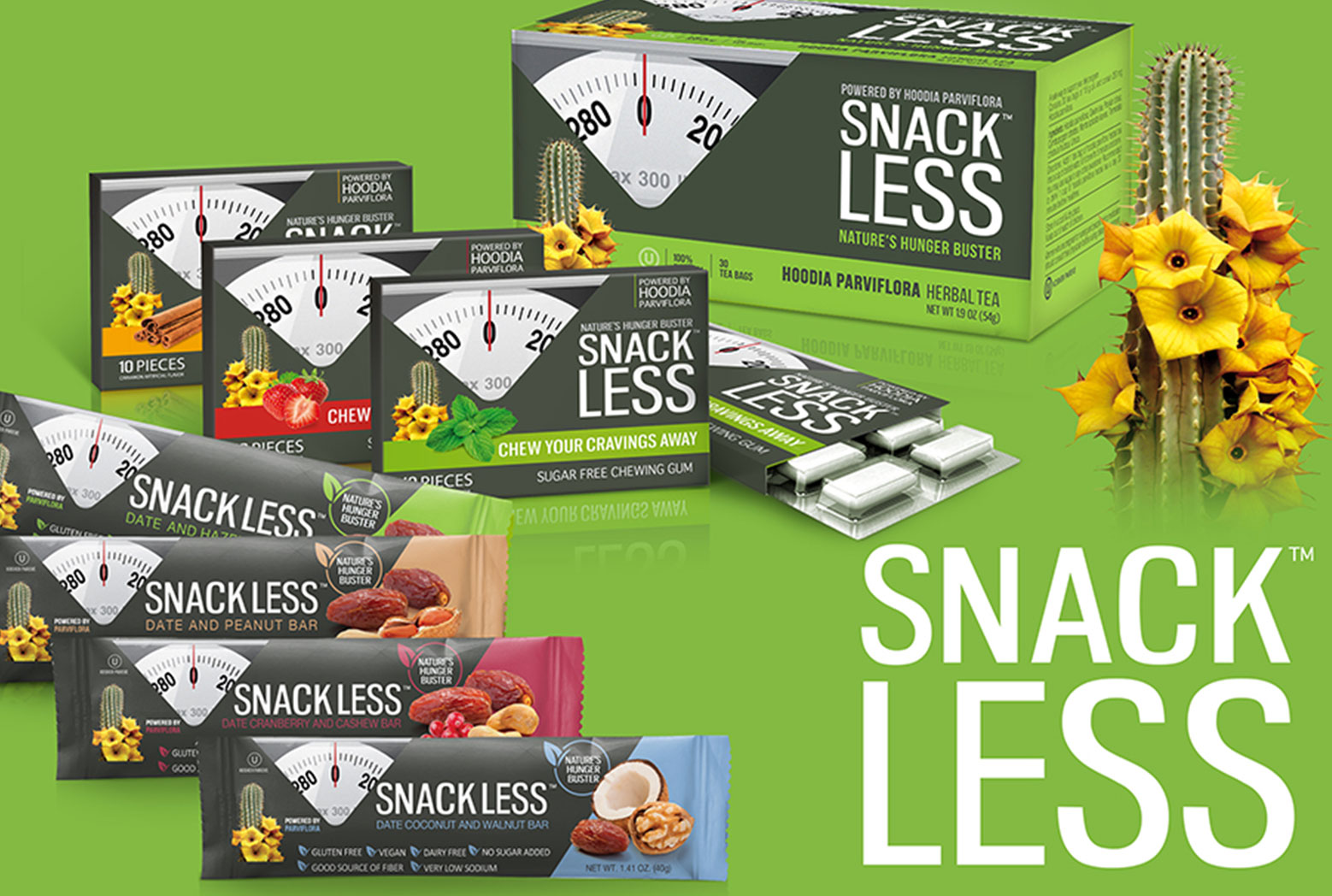 Snackless עיצוב אריזות ״SNACK LESS